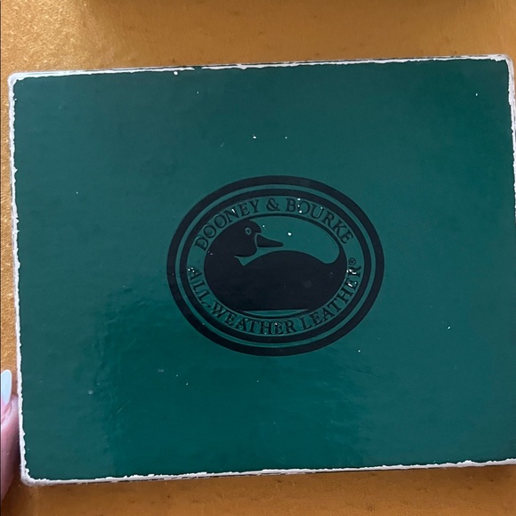 Dooney & Bourke Tan Leather Coin Pouch - Picture 2 of 8